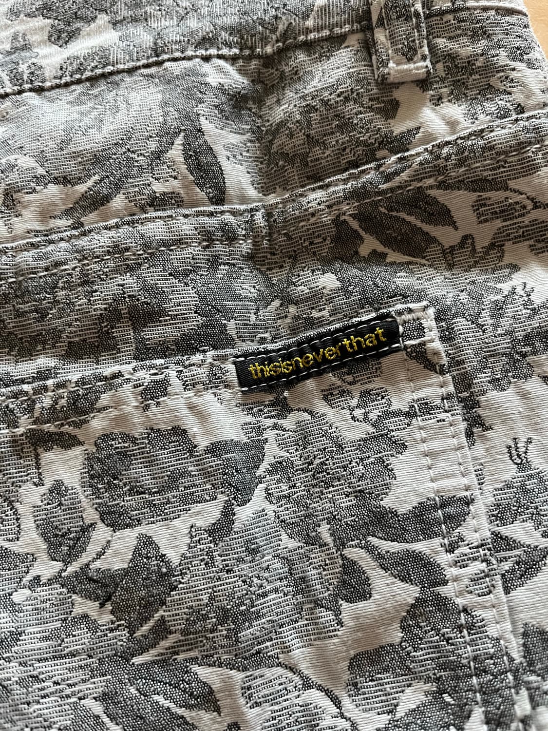21ss Floral Jacquard Pant Grey 상품이미지3