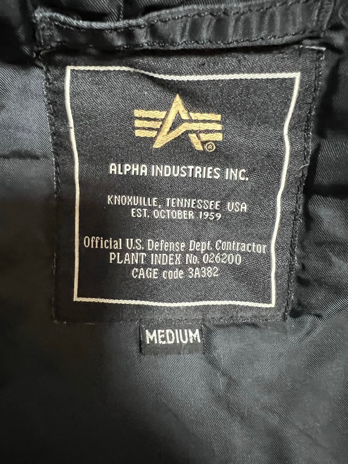 알파인더스트리 블랙 파카 M 상품이미지4