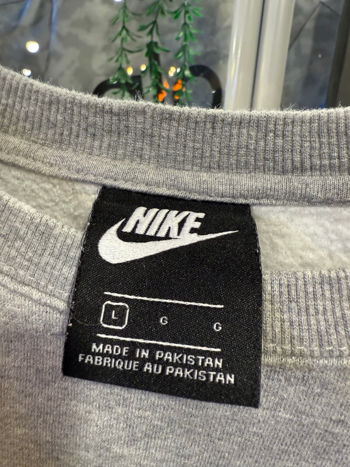 나이키 그레이 맨투맨 상품이미지2