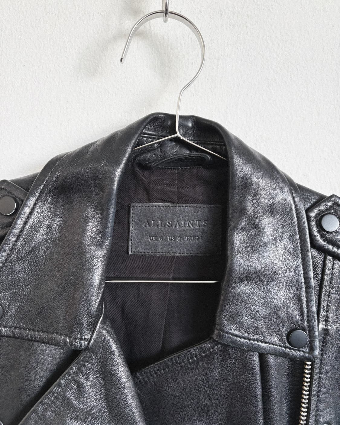 올세인츠 스투지 사선지퍼 라이더자켓 상품이미지8