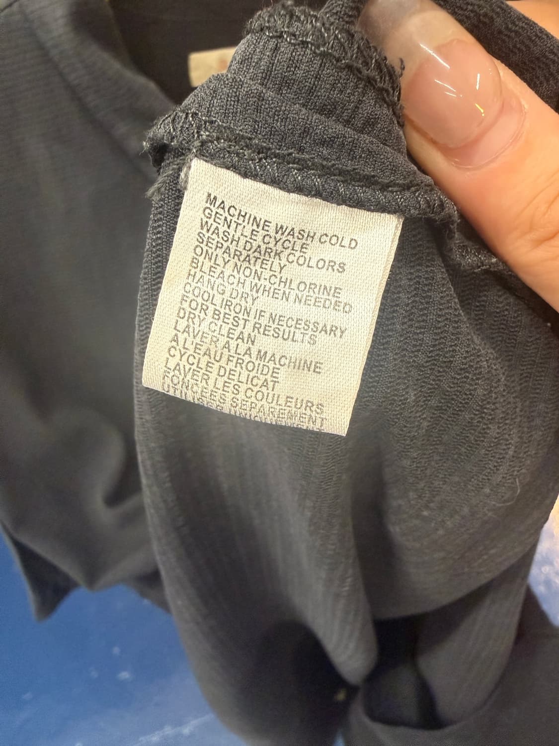 Tommy Bahama 포켓 블랙 반팔 셔츠 상품이미지5