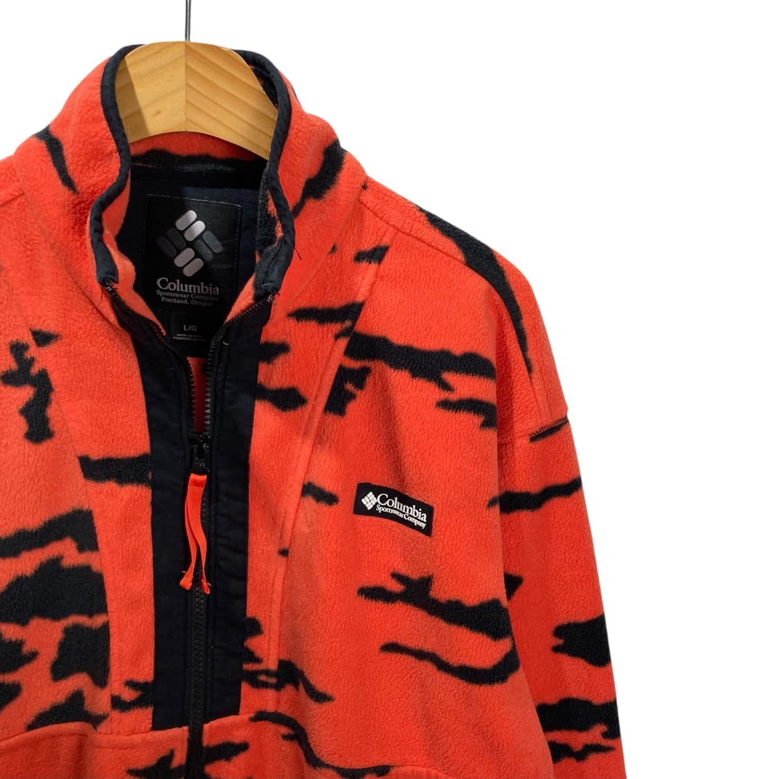 콜럼비아 패턴 플리스 자켓 상품이미지3