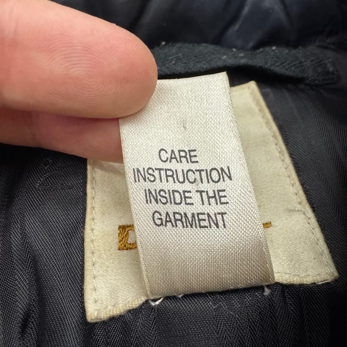 디젤 바이커 구스다운 나일론 패딩 블랙 상품이미지9