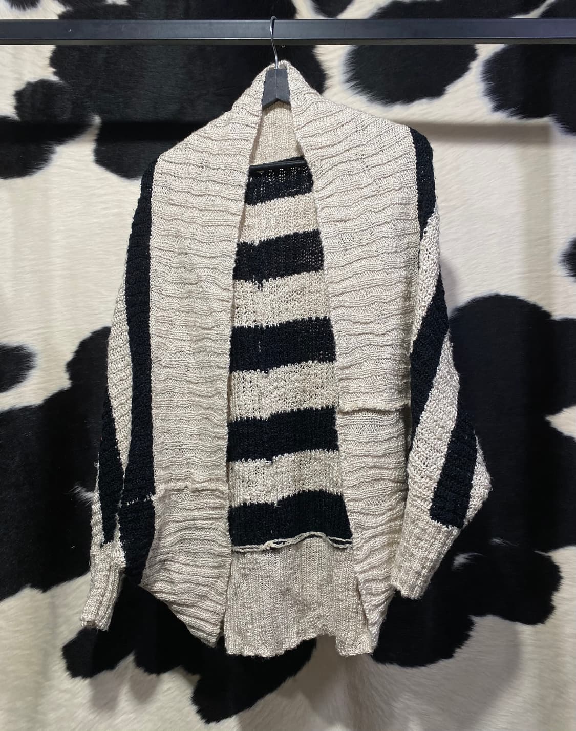 Inter planet wings 스트라이프 가오리 가디건 상품이미지2