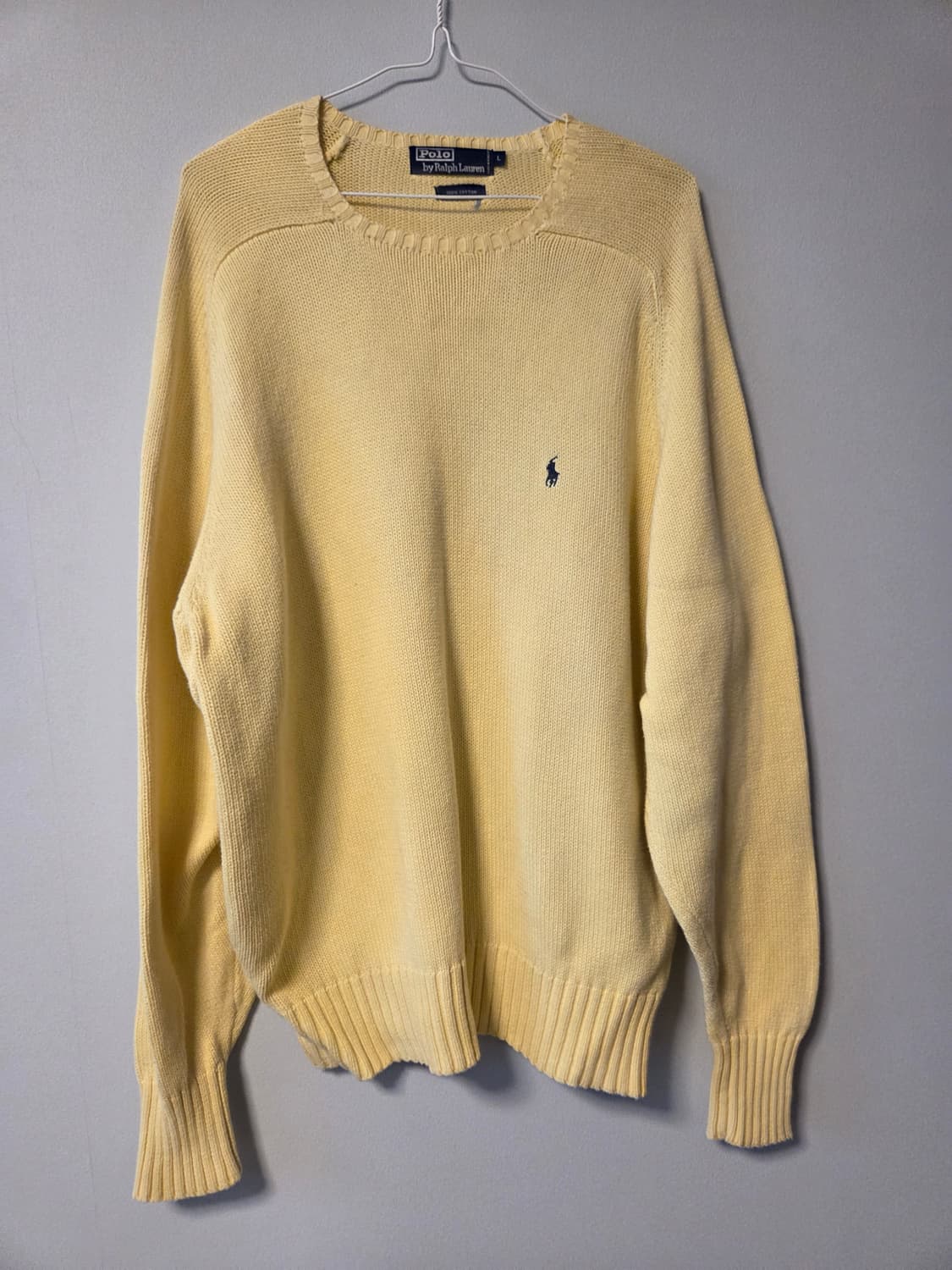 폴로 니트 티셔츠 옐로우컬러 상품이미지1