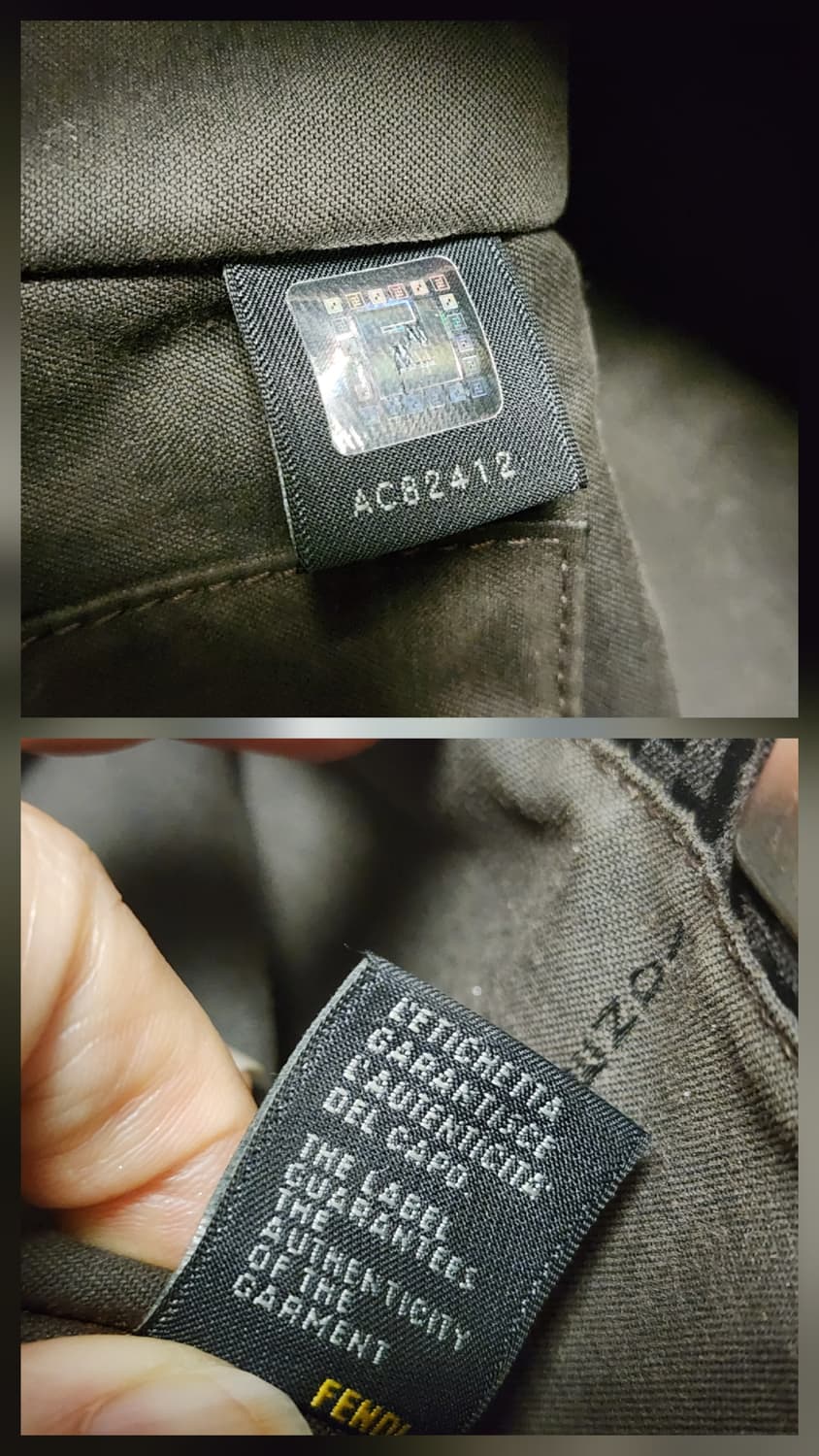 펜디 FF로고 브라운 미니 토트백  상품이미지10