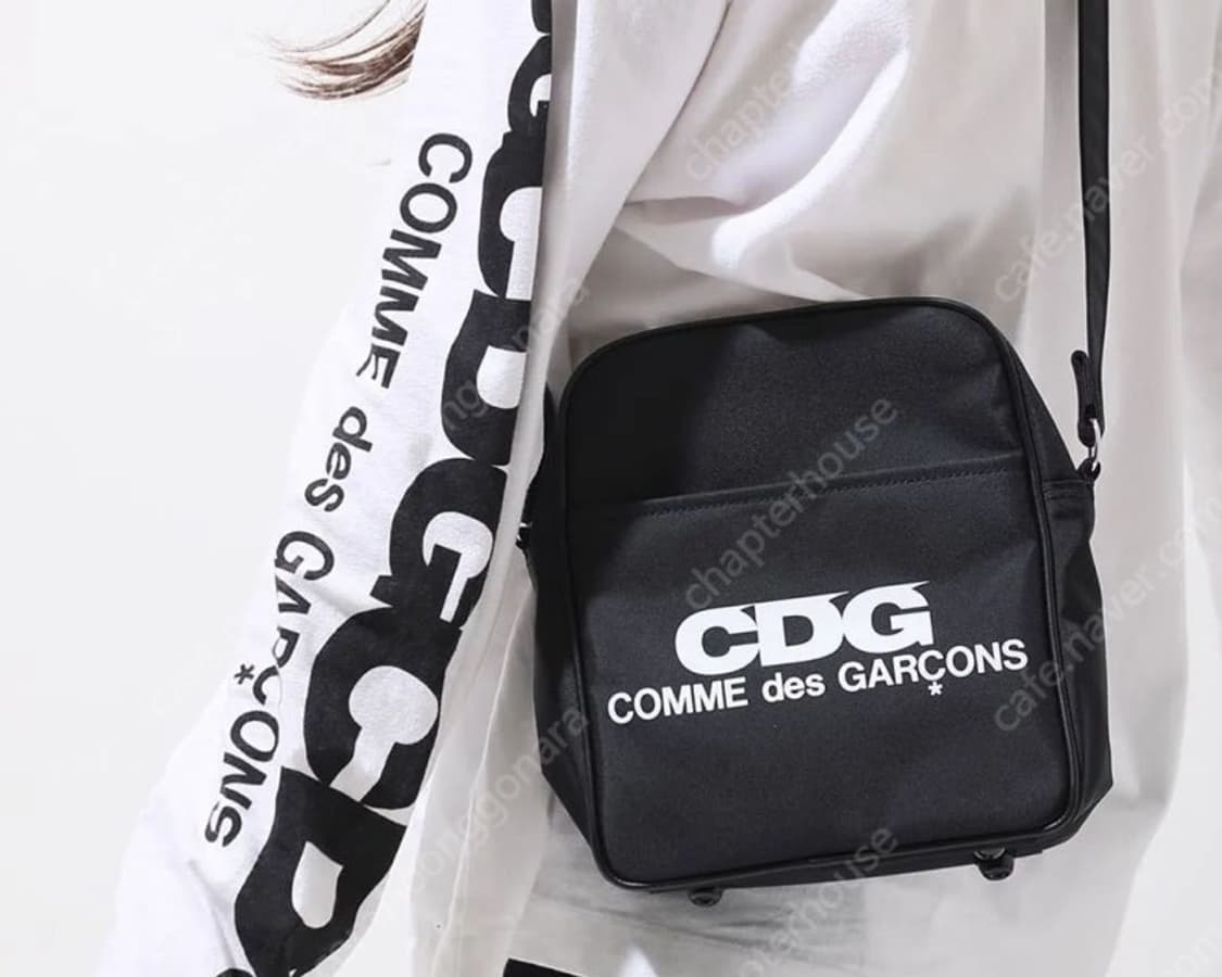 꼼데가르송 cdg 크로스백 s 블랙 상품이미지1