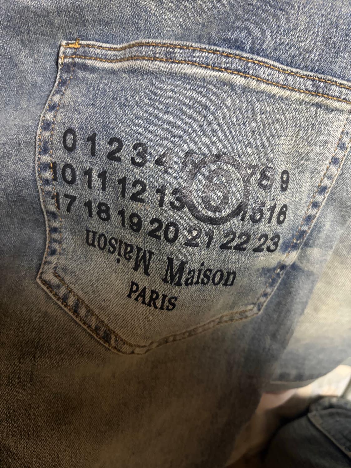 MM6 청바지 상품이미지4