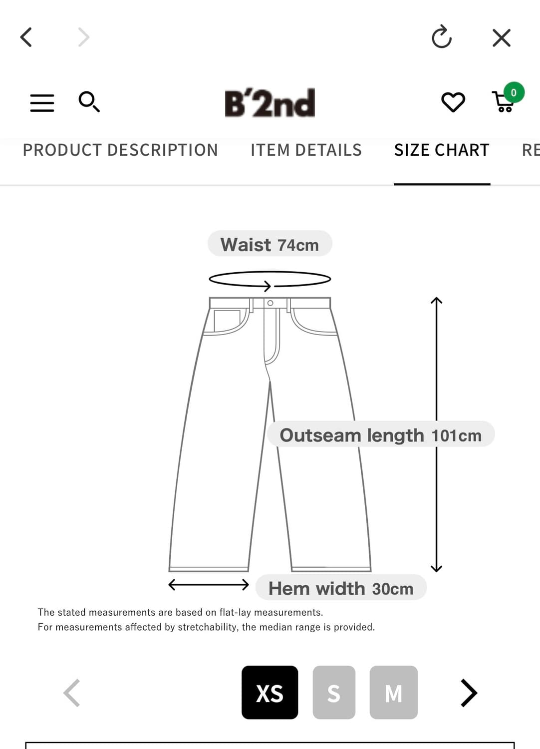 [xs] 니들스 26ss H.D 코튼 팬츠 블랙 B2nd 한정 상품이미지6