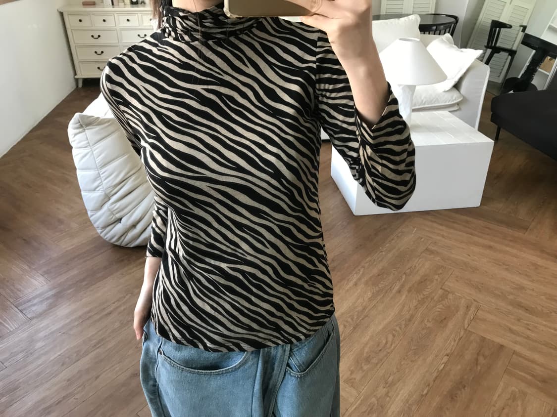 vintage pattern top 상품이미지6