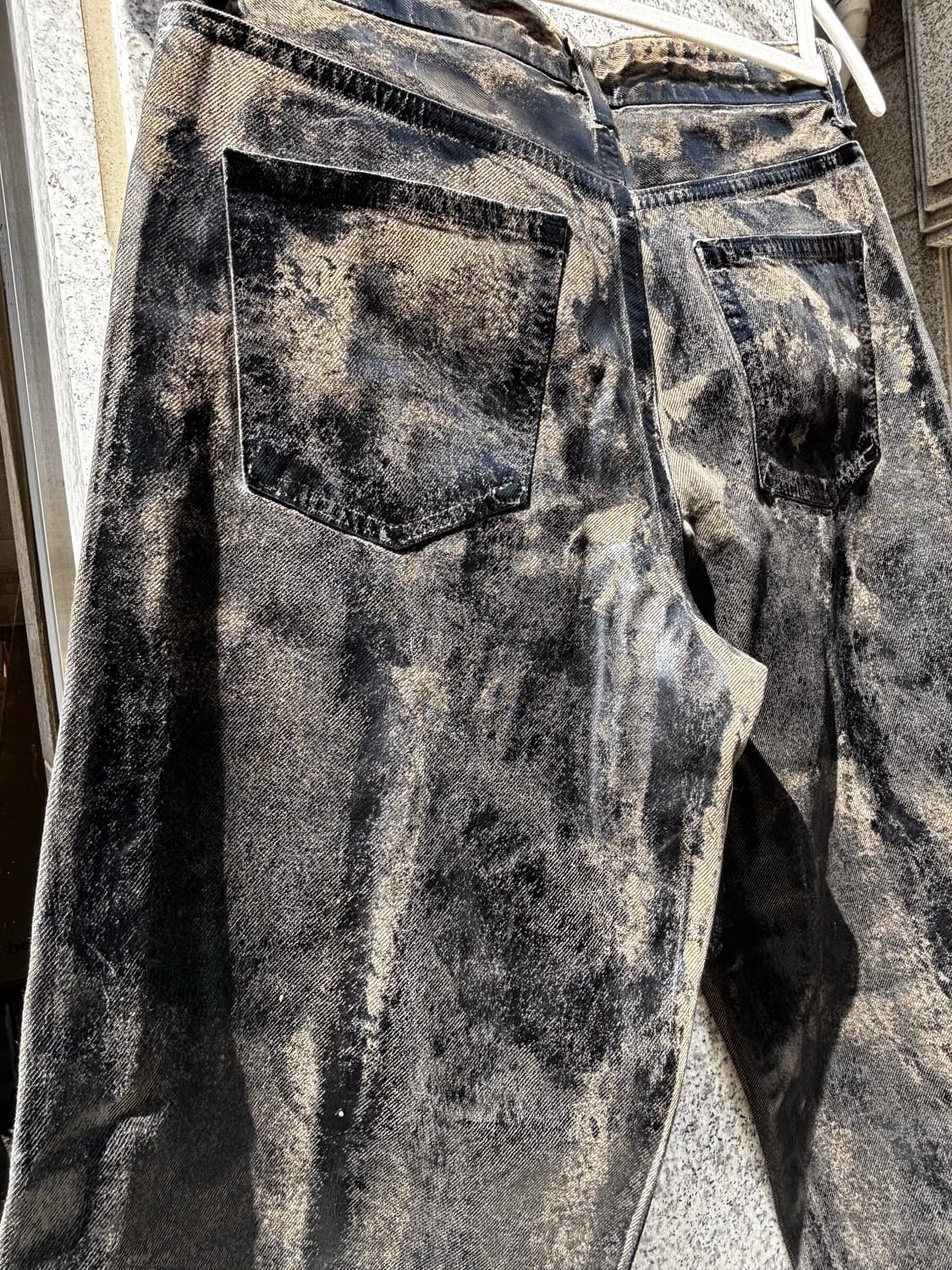 자라 코팅 데님 팬츠 상품이미지5