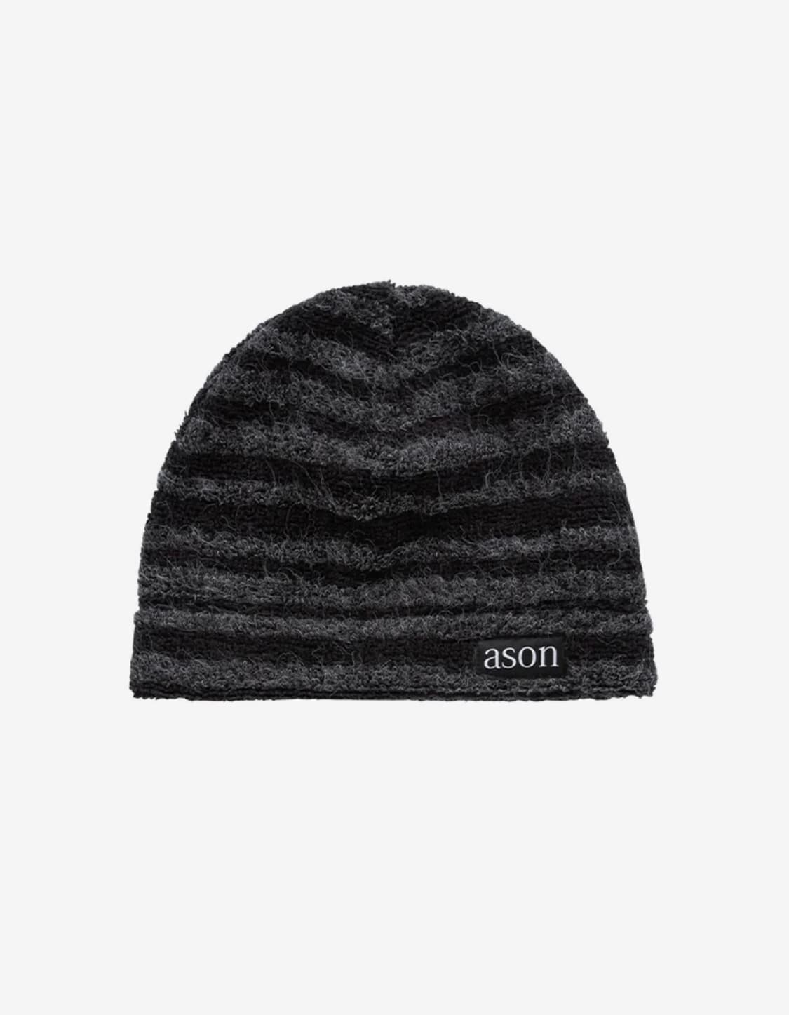 애즈온 CHESHIRE BEANIE / BLACK 상품이미지2