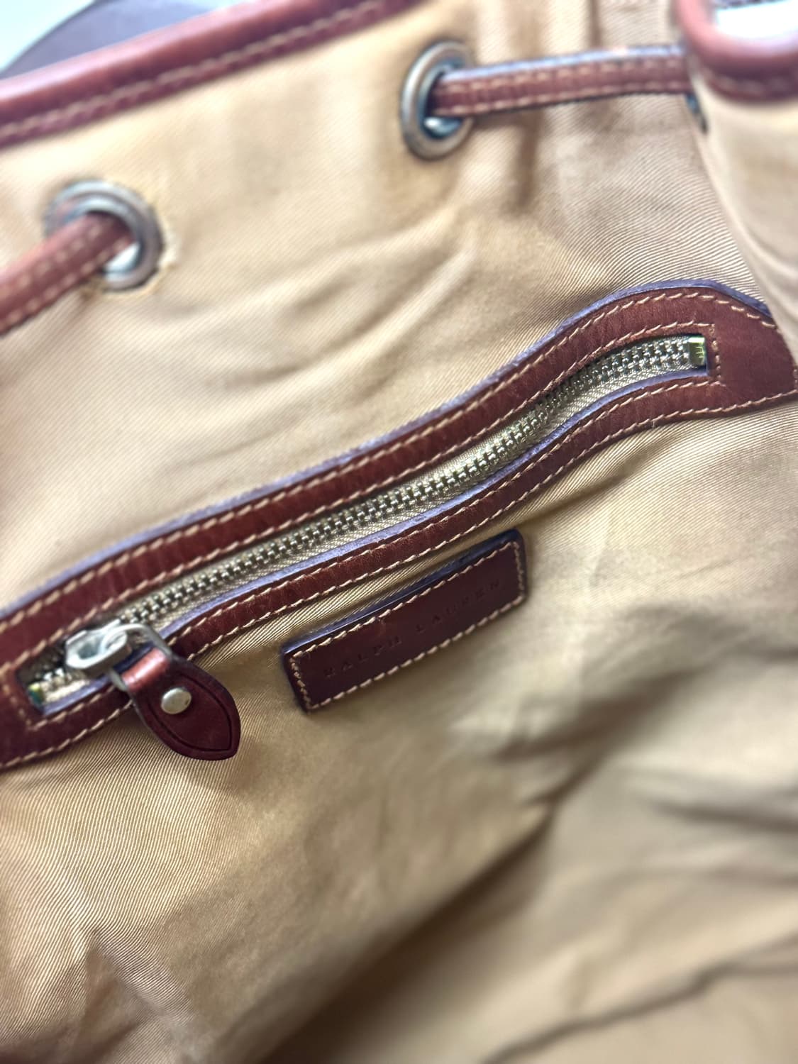 Polo 폴로 랄프로렌 체크 블랙와치 버킷백 상품이미지10