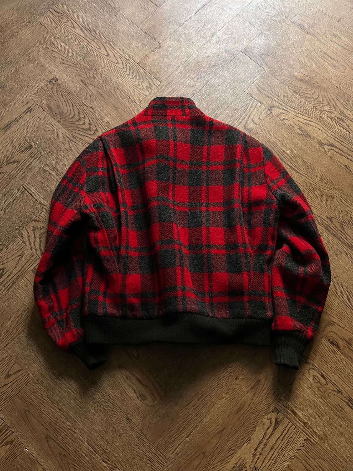 [M]80's 울리치 Made in USA 매키노 울 해링턴 자켓 상품이미지8