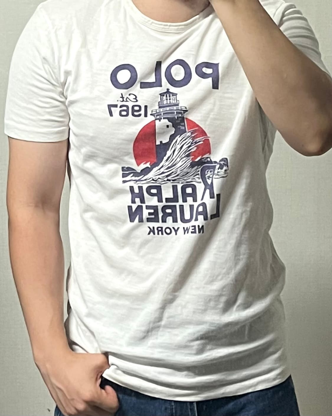 폴로랄프로렌 프린팅 반팔티 상품이미지1