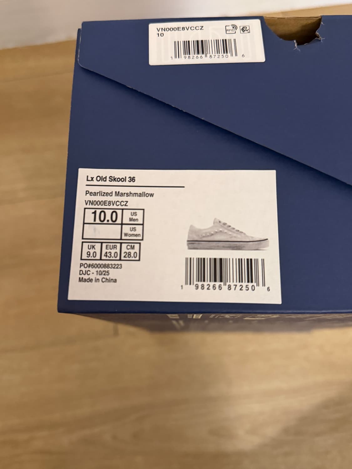 반스 올드스쿨 36 프리미엄 펄라이즈드 280 새상품 상품이미지5