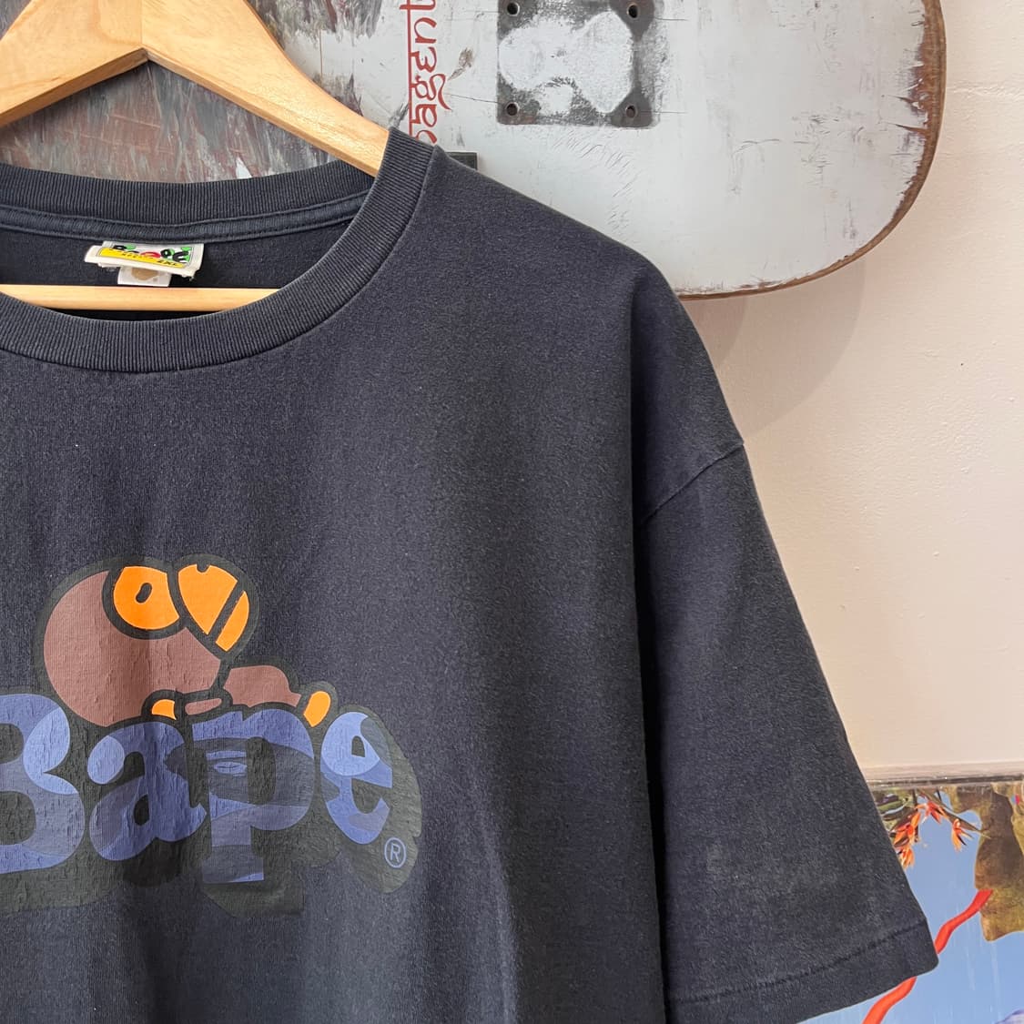2XL 베이프 마일로 반팔 티/W2869 상품이미지2