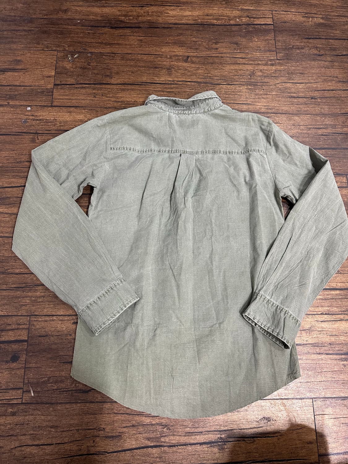 St. Johns Bay 카키색 남방 셔츠 L사이즈 데일리룩 새제품 상품이미지4