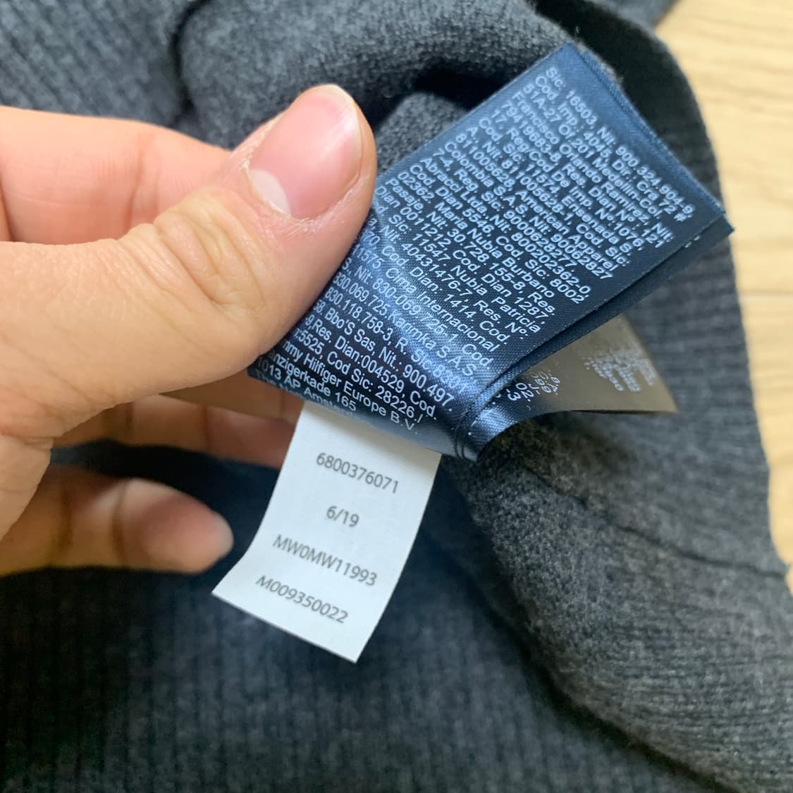 S-95)타미힐피거 니트 조끼 상품이미지3