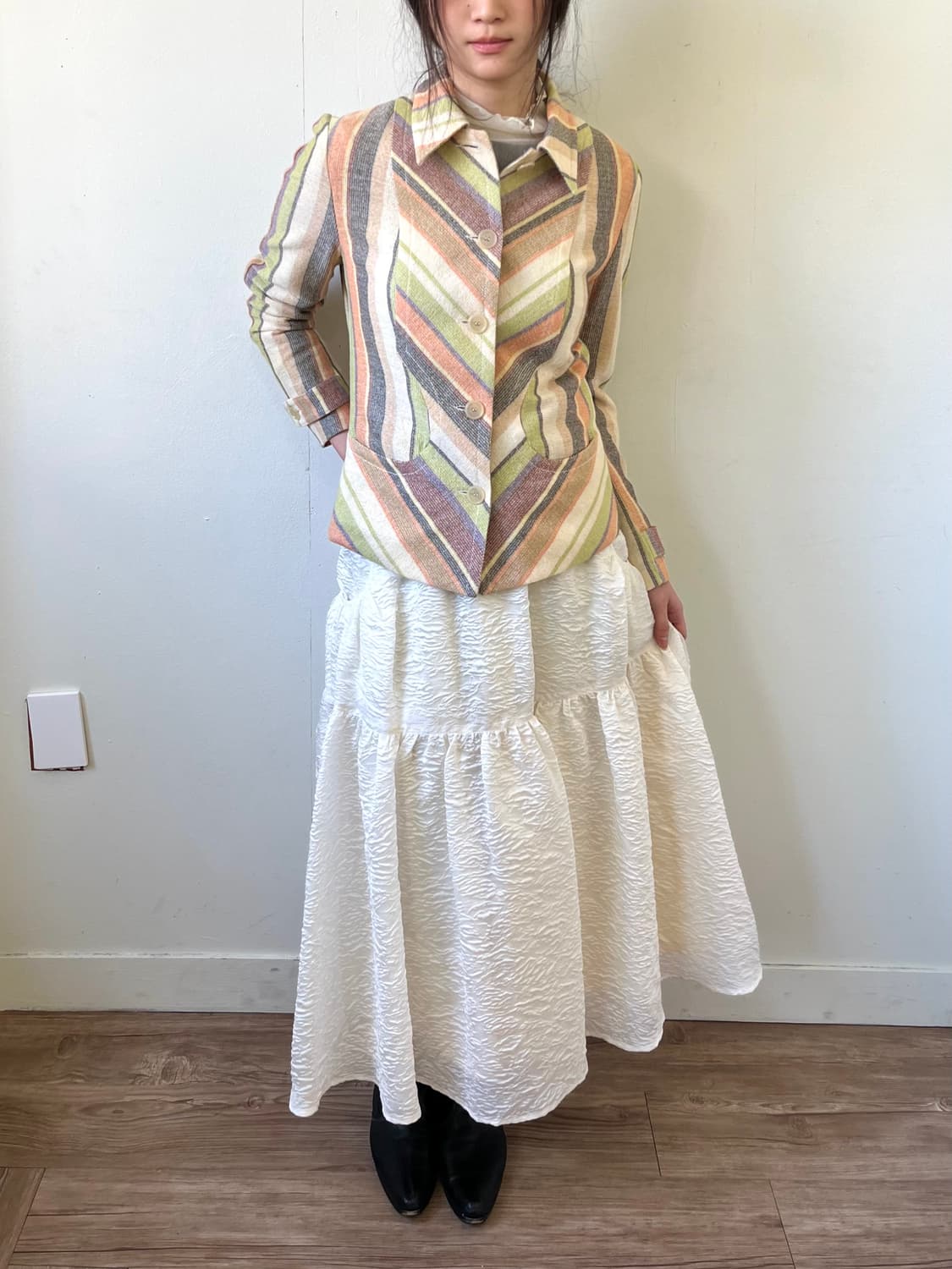 Mila Owen 아이보리 벌룬 스커트 상품이미지7