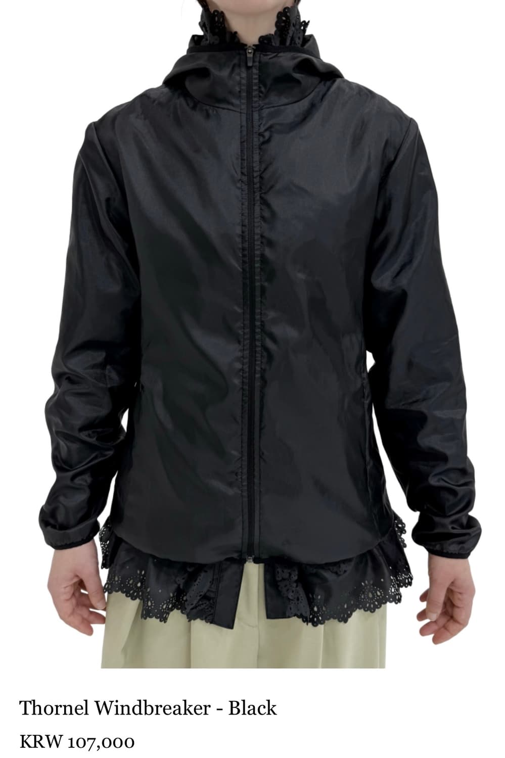 Thornel Windbreaker - Black 상품이미지1