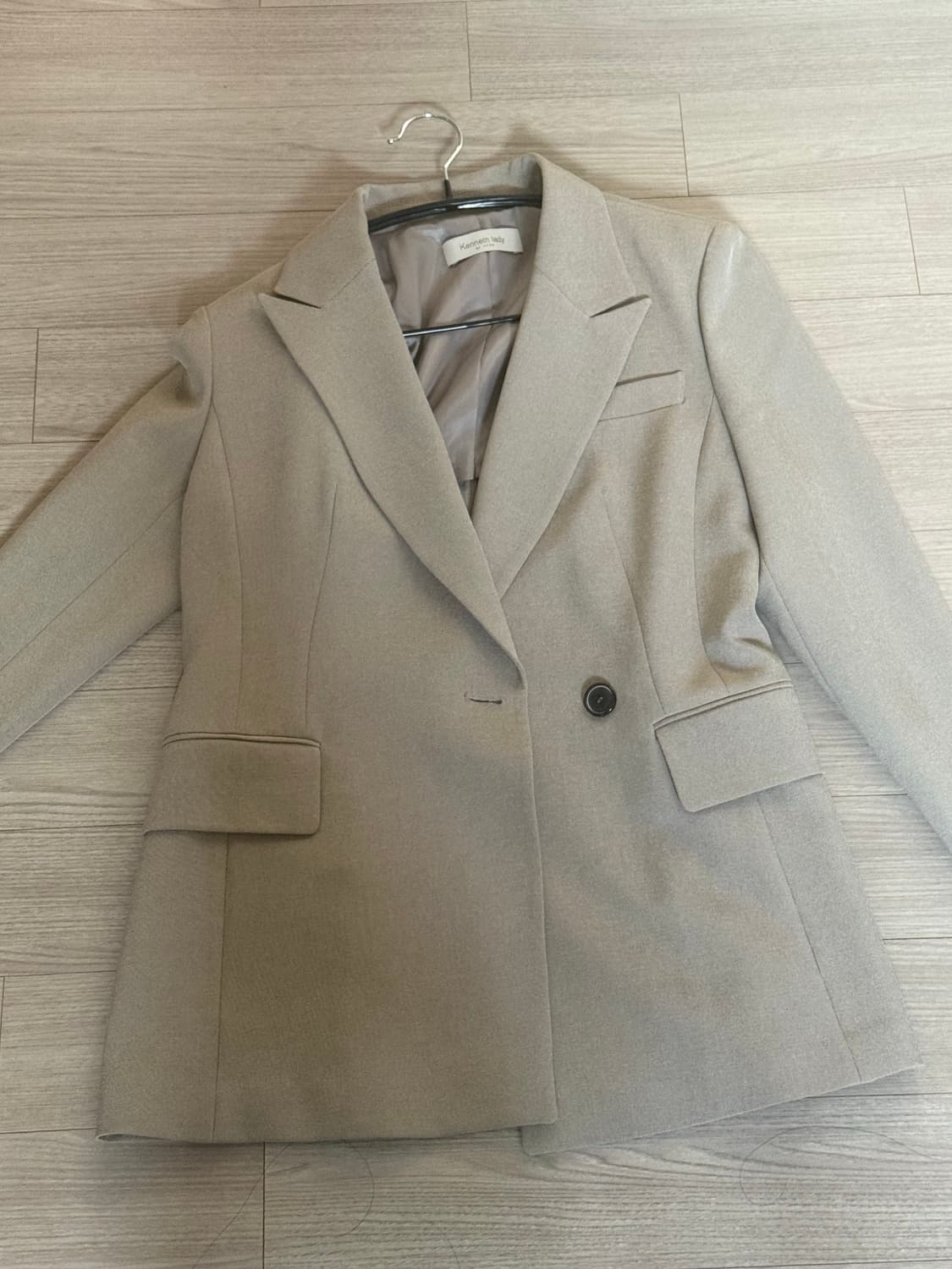 Kenneth lady 싱글버튼 일자핏 정장자켓 EVJKPK8300 상품이미지5