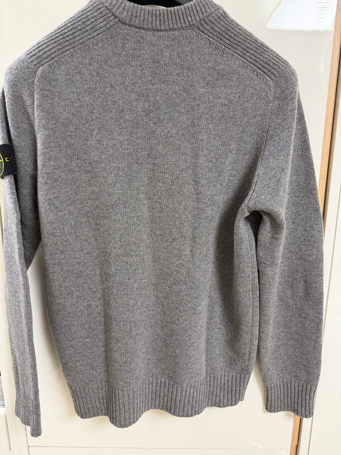 스톤아일랜드 램스울 니트 그레이 M 상품이미지4