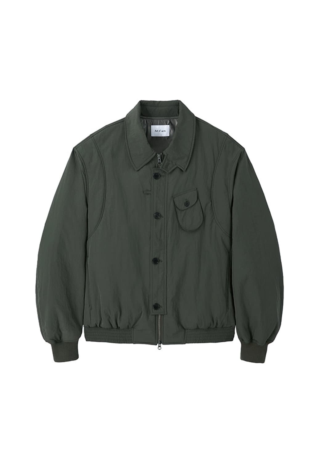 아트이프액츠 Solid Pocket MA-1_ Moss Green(L) 상품이미지2