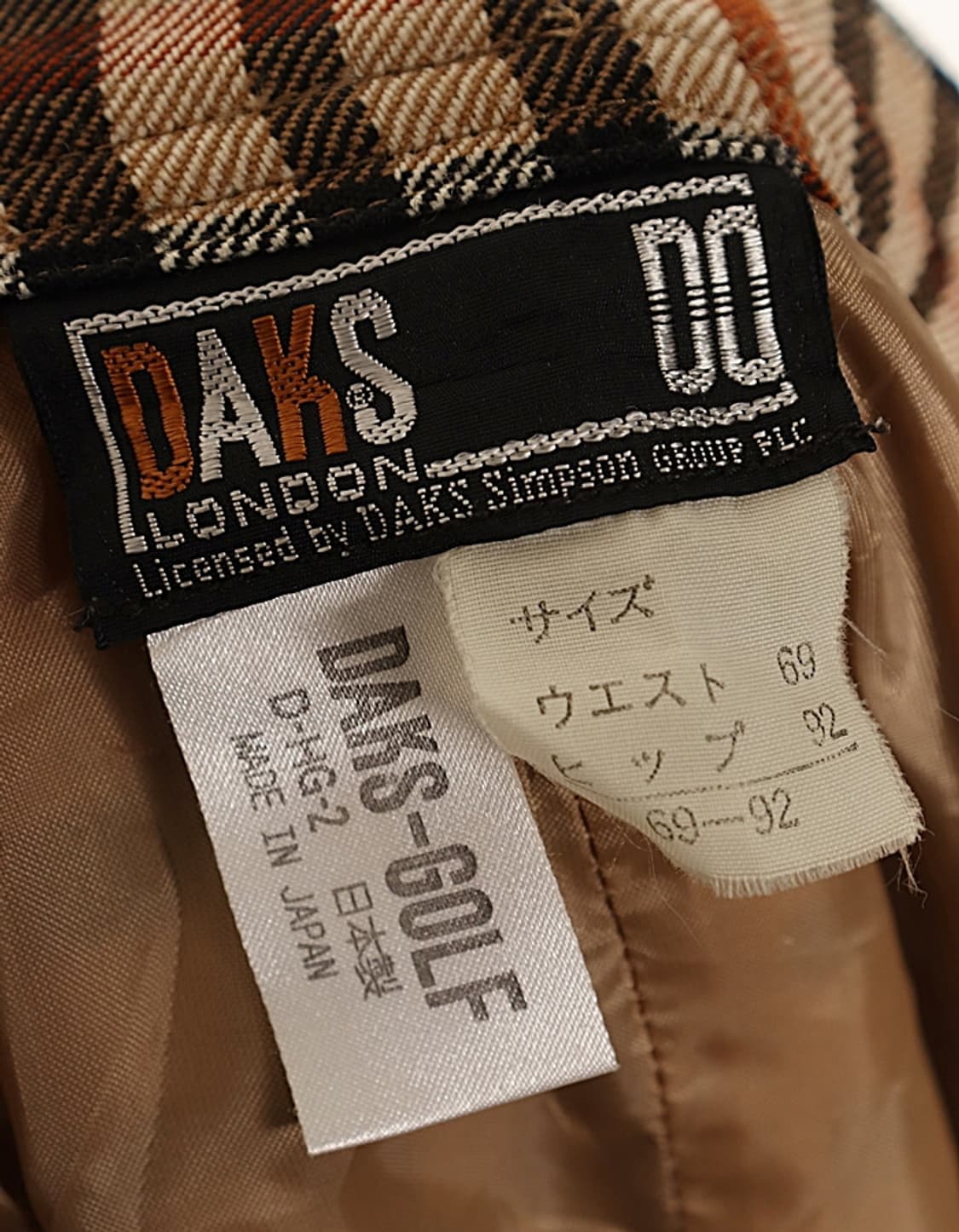 DAKS Check Wool Wide Shorts (27) 상품이미지7