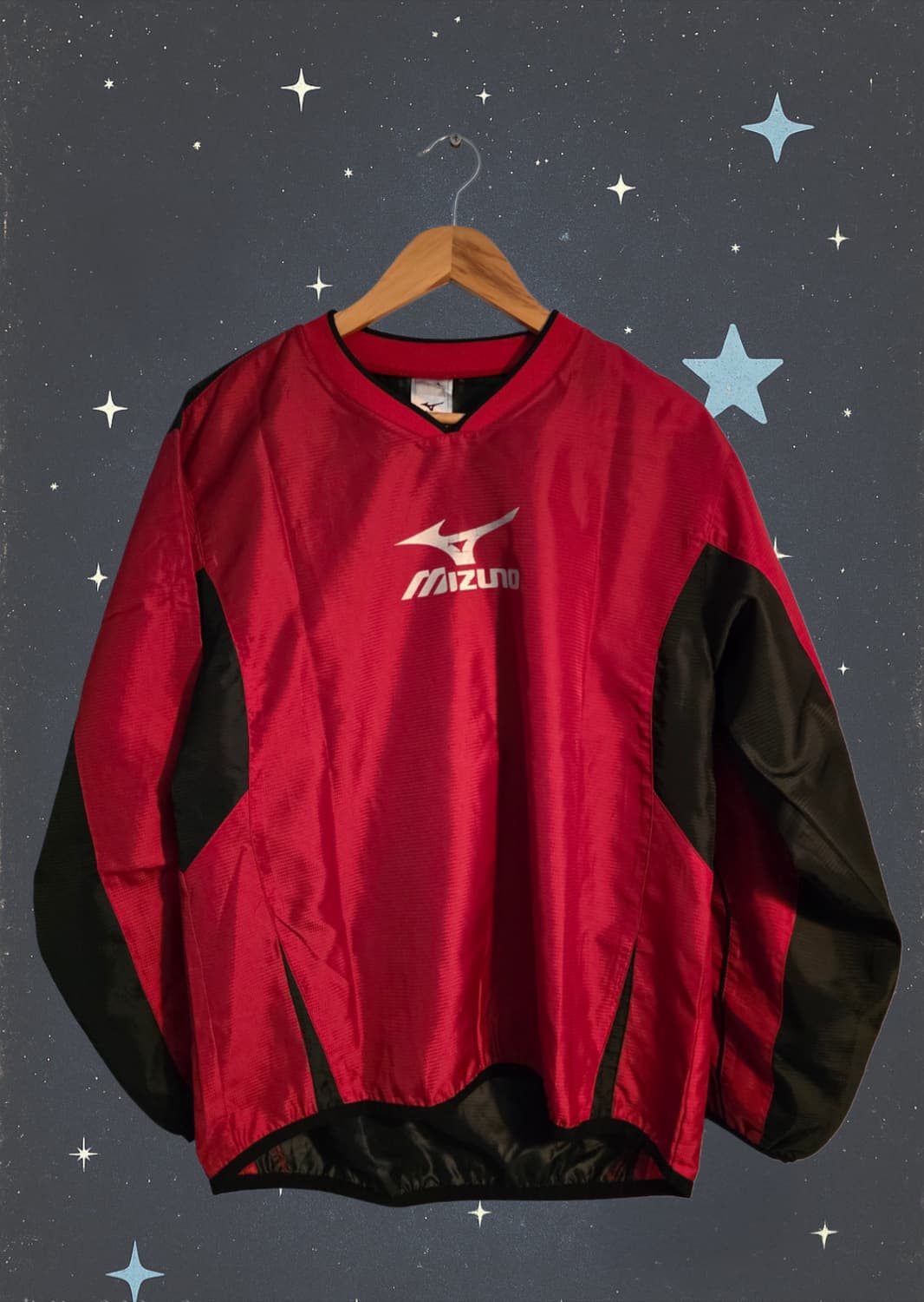 MIZUNO 빈티지로고트레이닝탑 남녀공용 상품이미지1