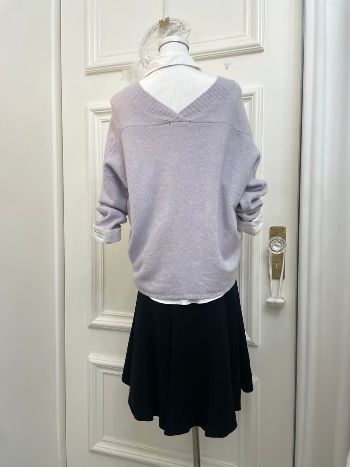 EPOCA beutiful black flare skirt 상품이미지8