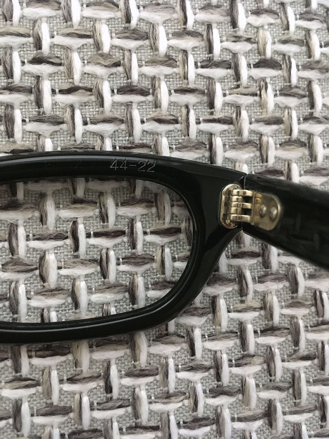 50s Black vtg france eyewear No.2 상품이미지4