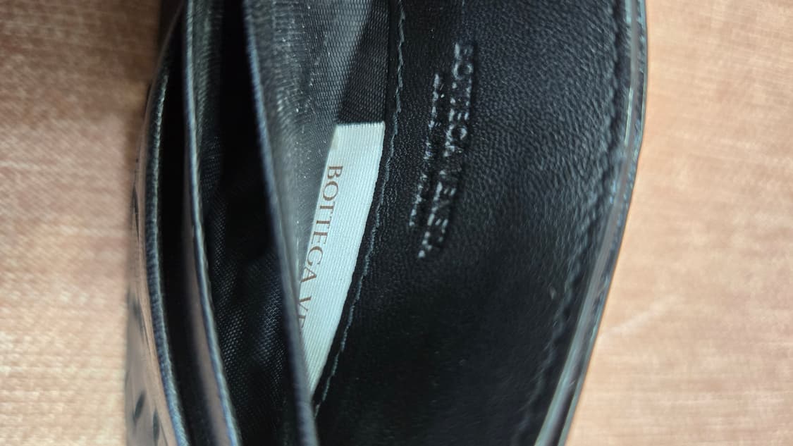 보테가베네타 정품 피콜로 위빙 더블 카드 지갑 상품이미지1