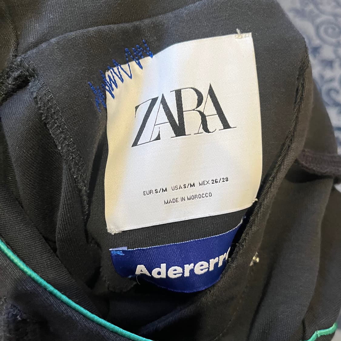 S/M 자라 아더에러 콘트라스트 후드/W2295 상품이미지4