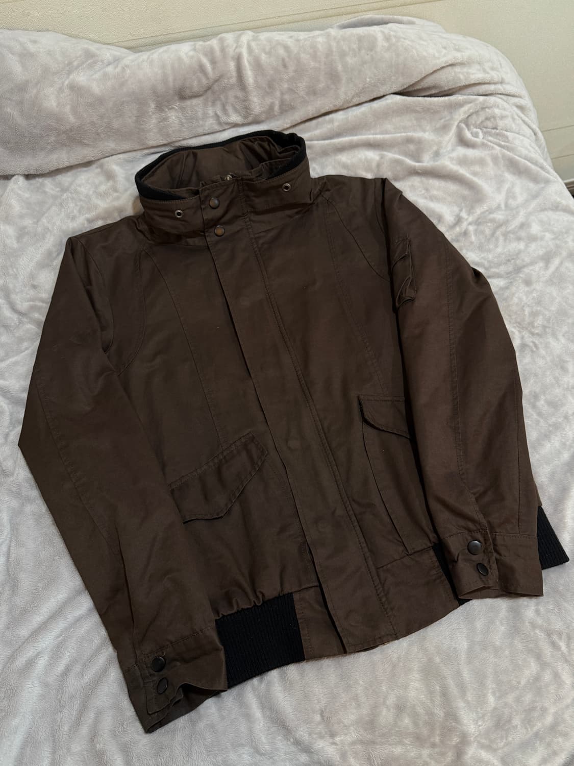 Vintage brown bomber jacket 상품이미지1