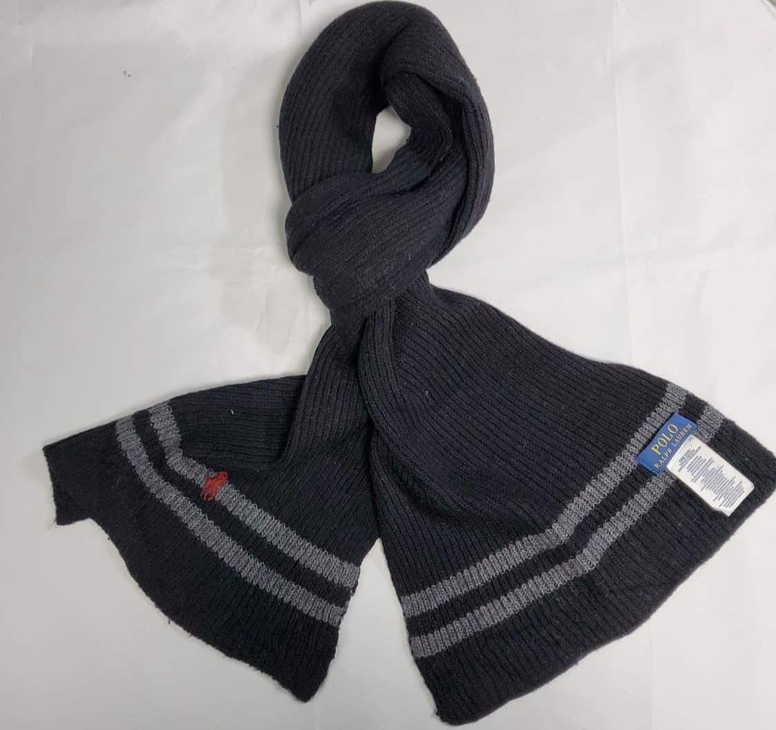 폴로 랄프로렌 블랙 머플러/목도리 상품이미지1