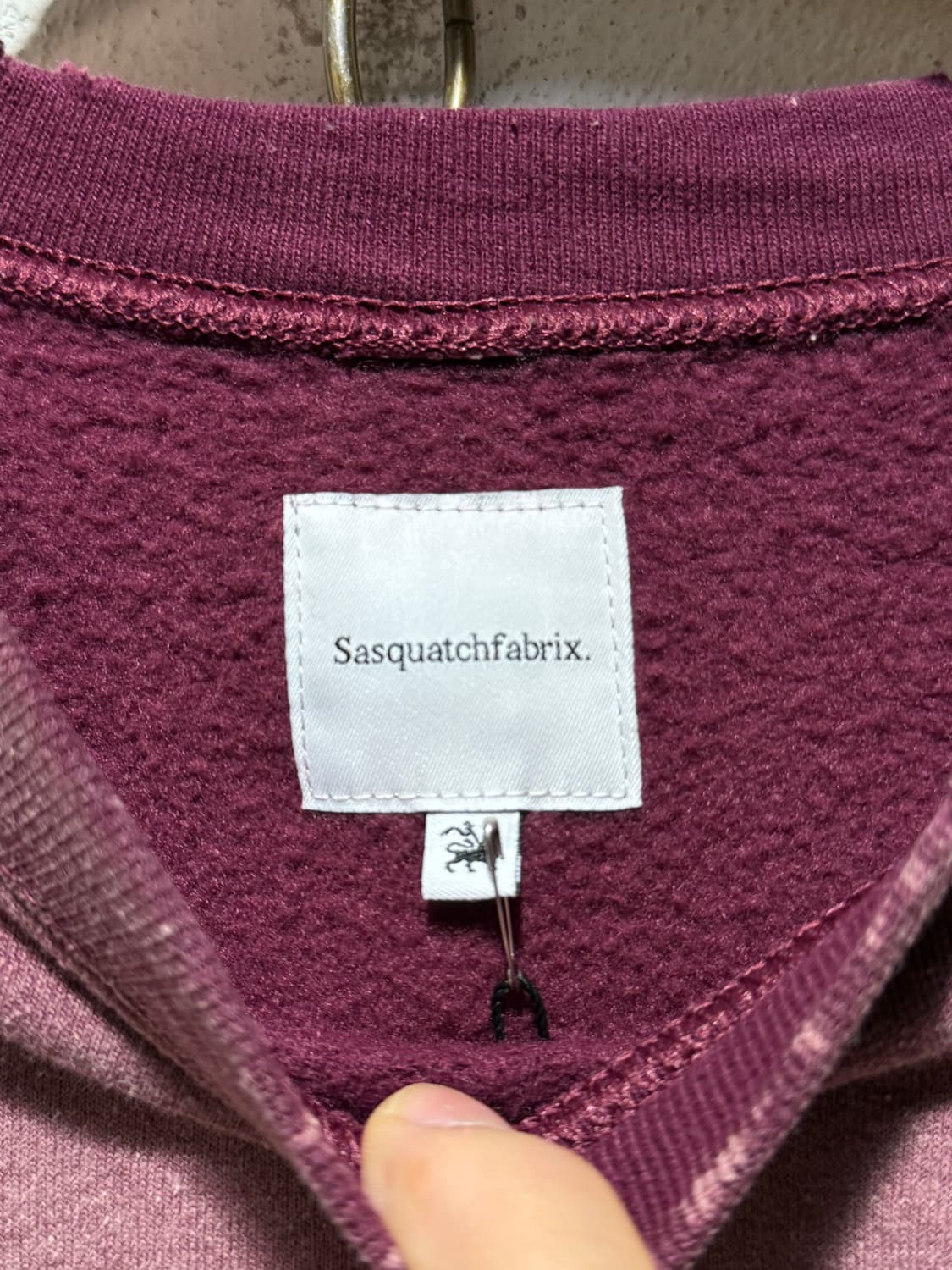 Sasquatchfebrix 사스콰치 페브릭스 빈티지 가공 프린팅 스웻셔 상품이미지7