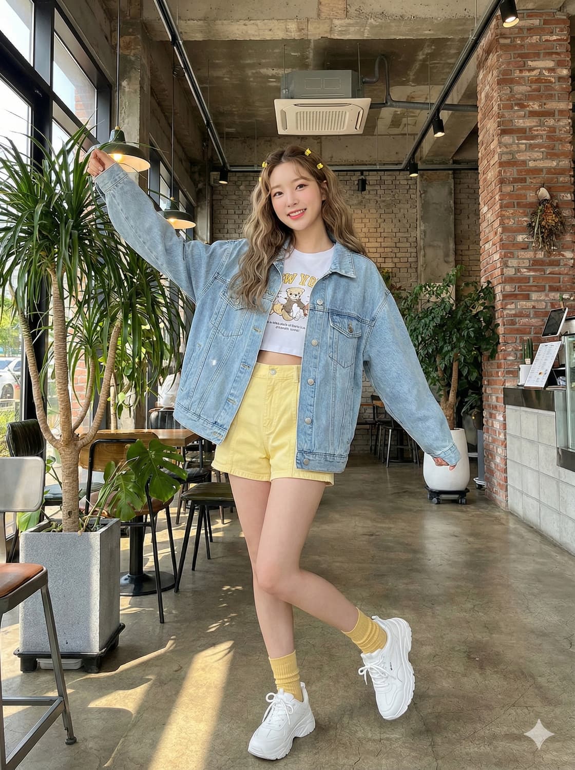 리바이스. 여자 유틸리티 하이 루즈 쇼츠_24 상품이미지1