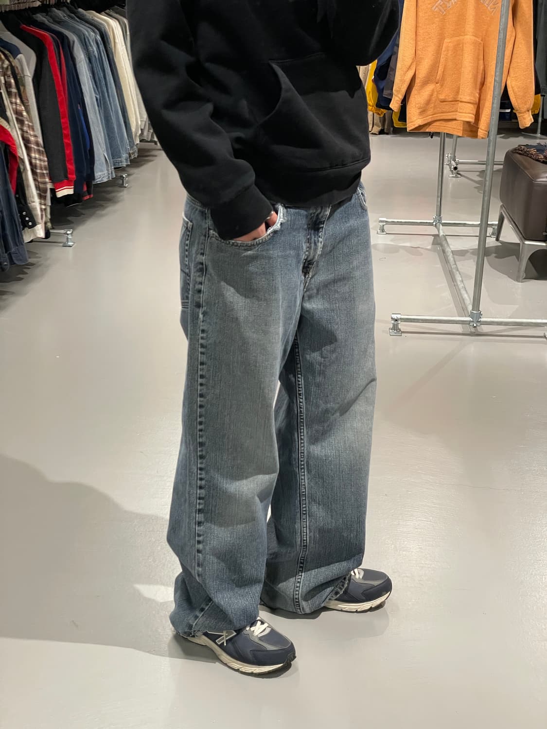 빈티지 데님 팬츠 상품이미지5