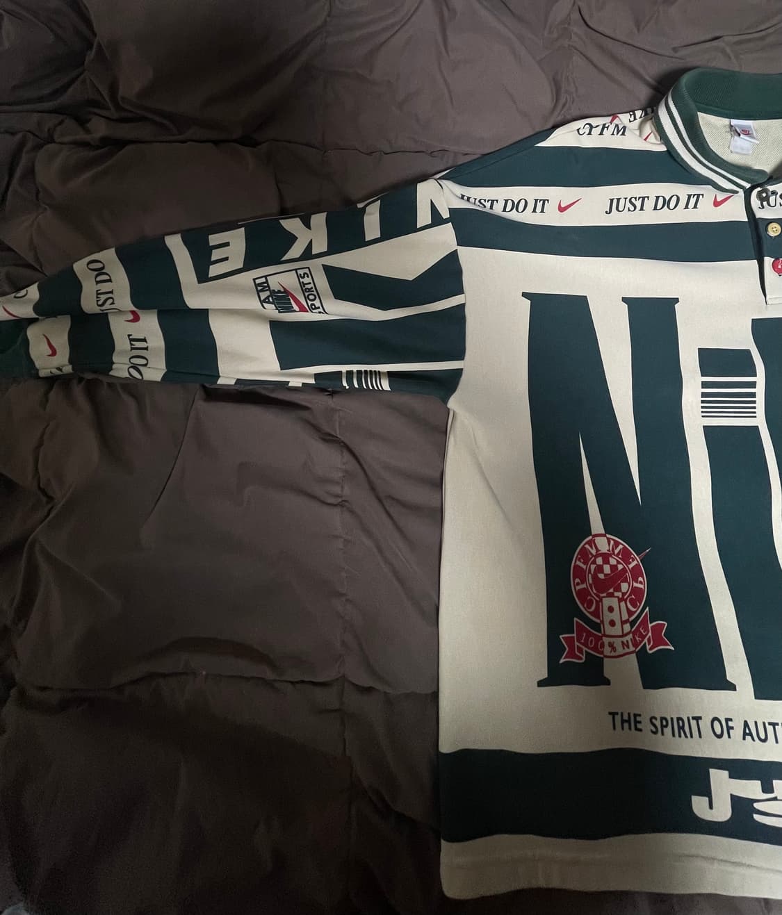 나이키 x cpfm 폴로 롱슬리브 아시아 XL 상품이미지4