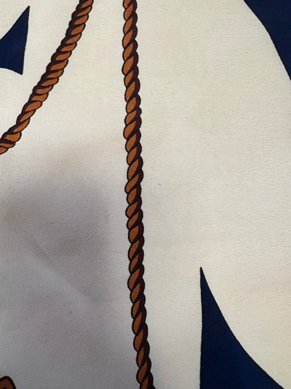 까르띠에(Cartier) 빈티지 더블C 로고 실크 스카프 상품이미지5