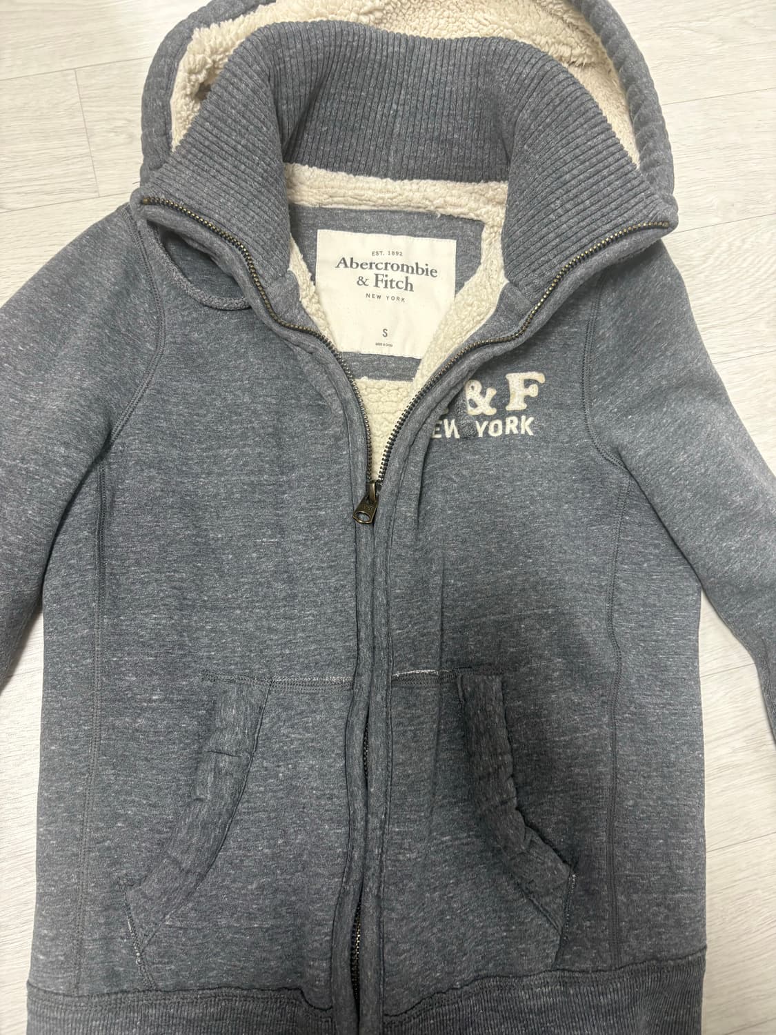 아베크롬비 양털 울프죠 하이넥 상품이미지2