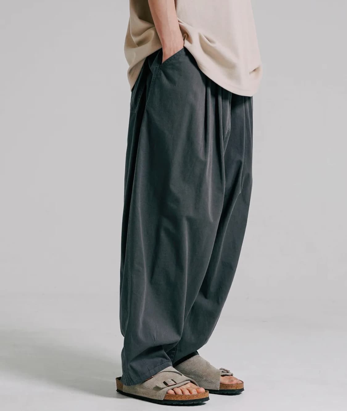 [M] 제멋 스콘 와이드 벌룬팬츠 2팩 상품이미지1