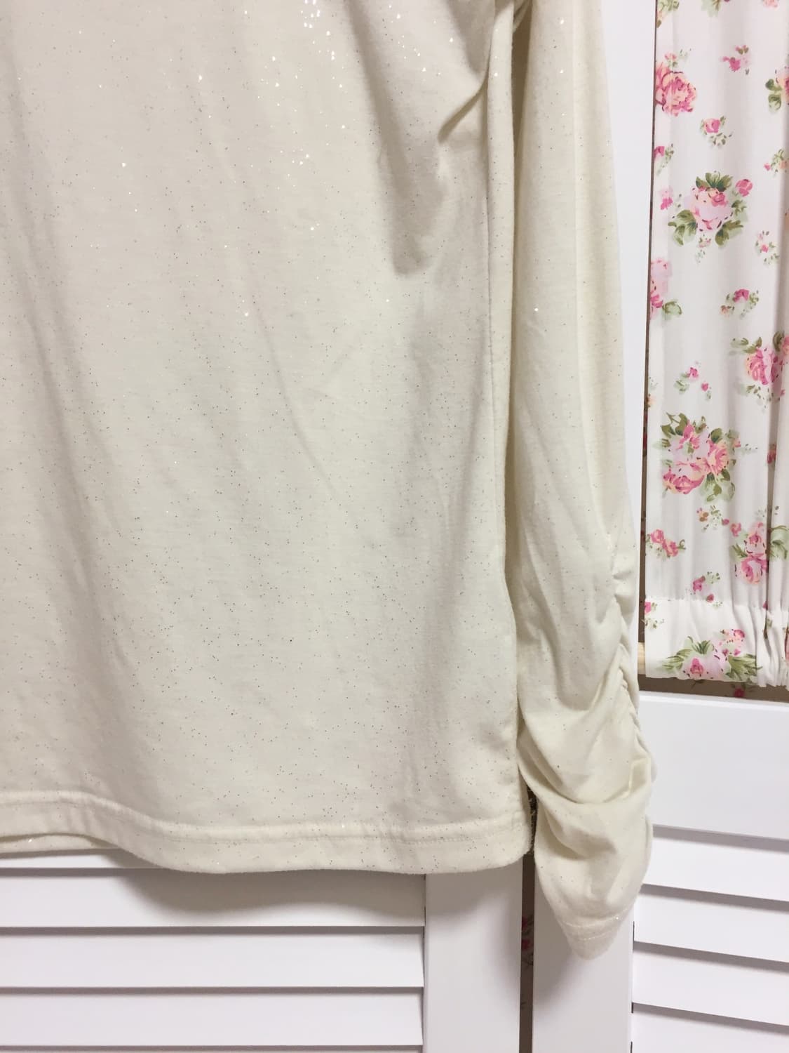 빈티지 세오리아 글리터 목폴라 상품이미지3