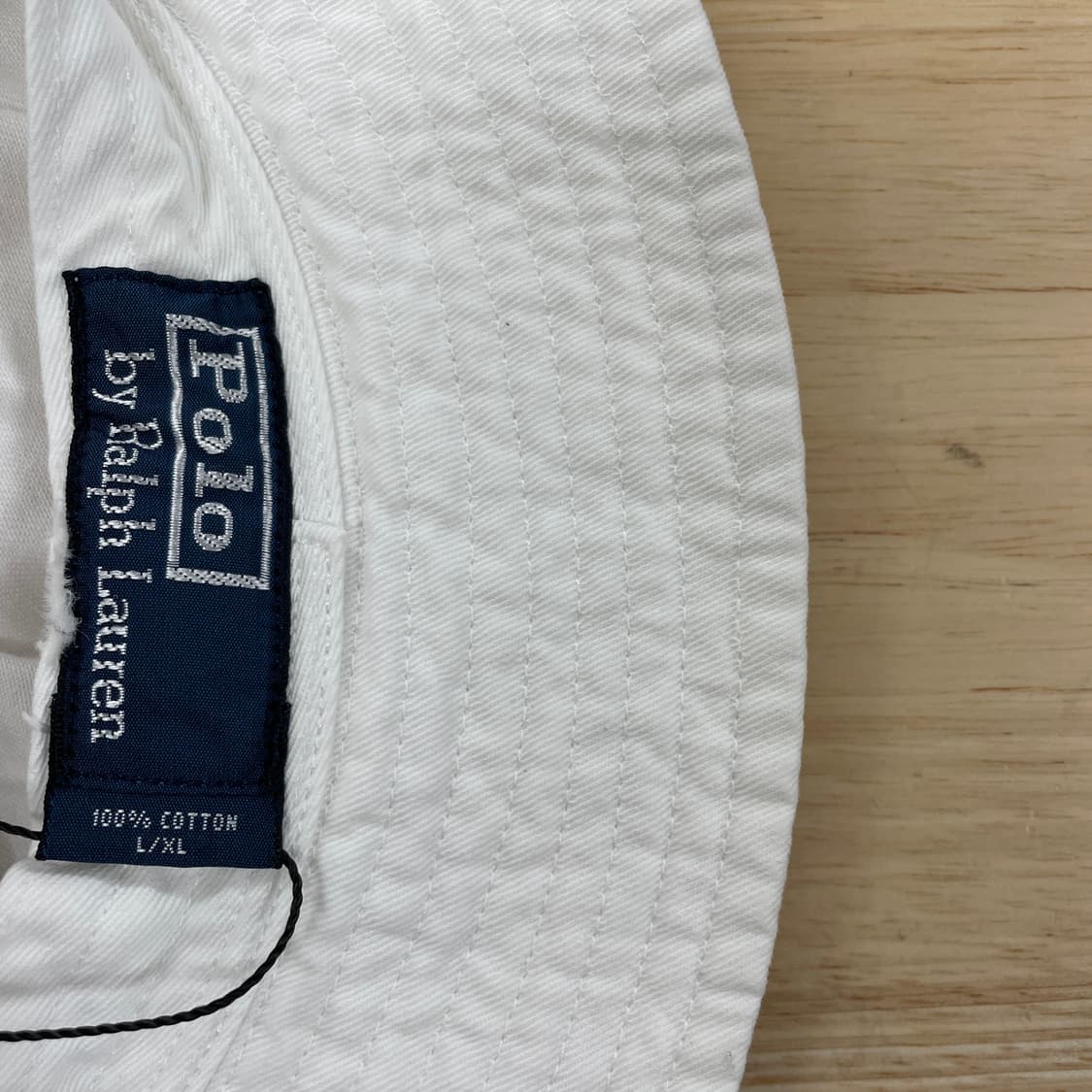 폴로 랄프로렌 화이트 버킷햇 L/XL 상품이미지4