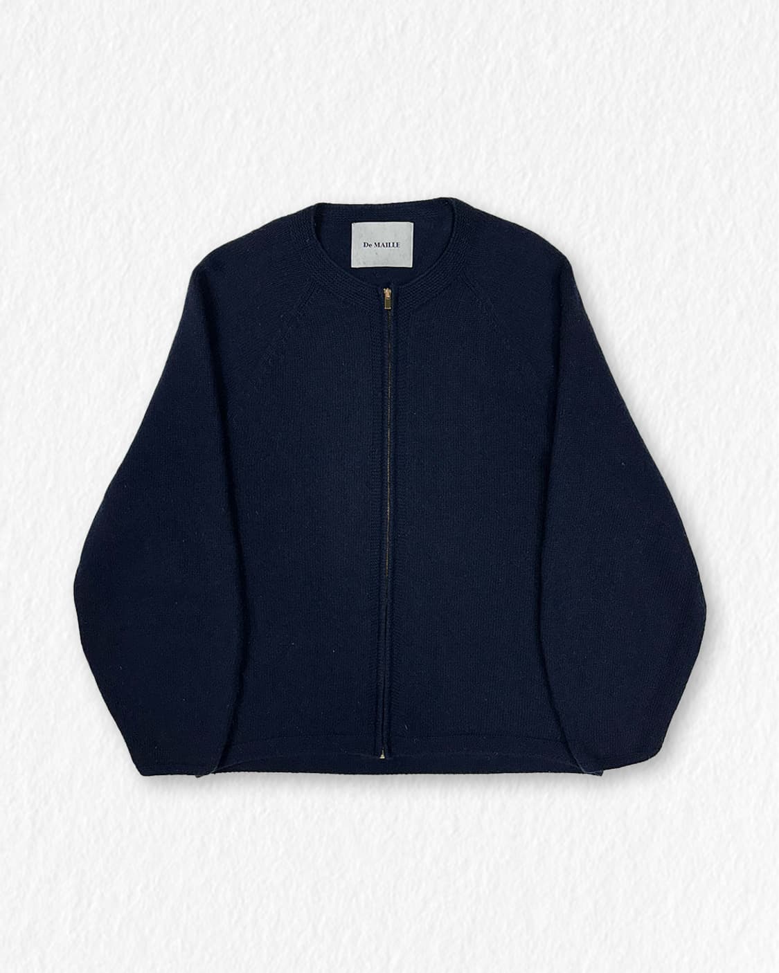 드마이어 캐시미어 블렌디드 가디건 네이비 상품이미지1