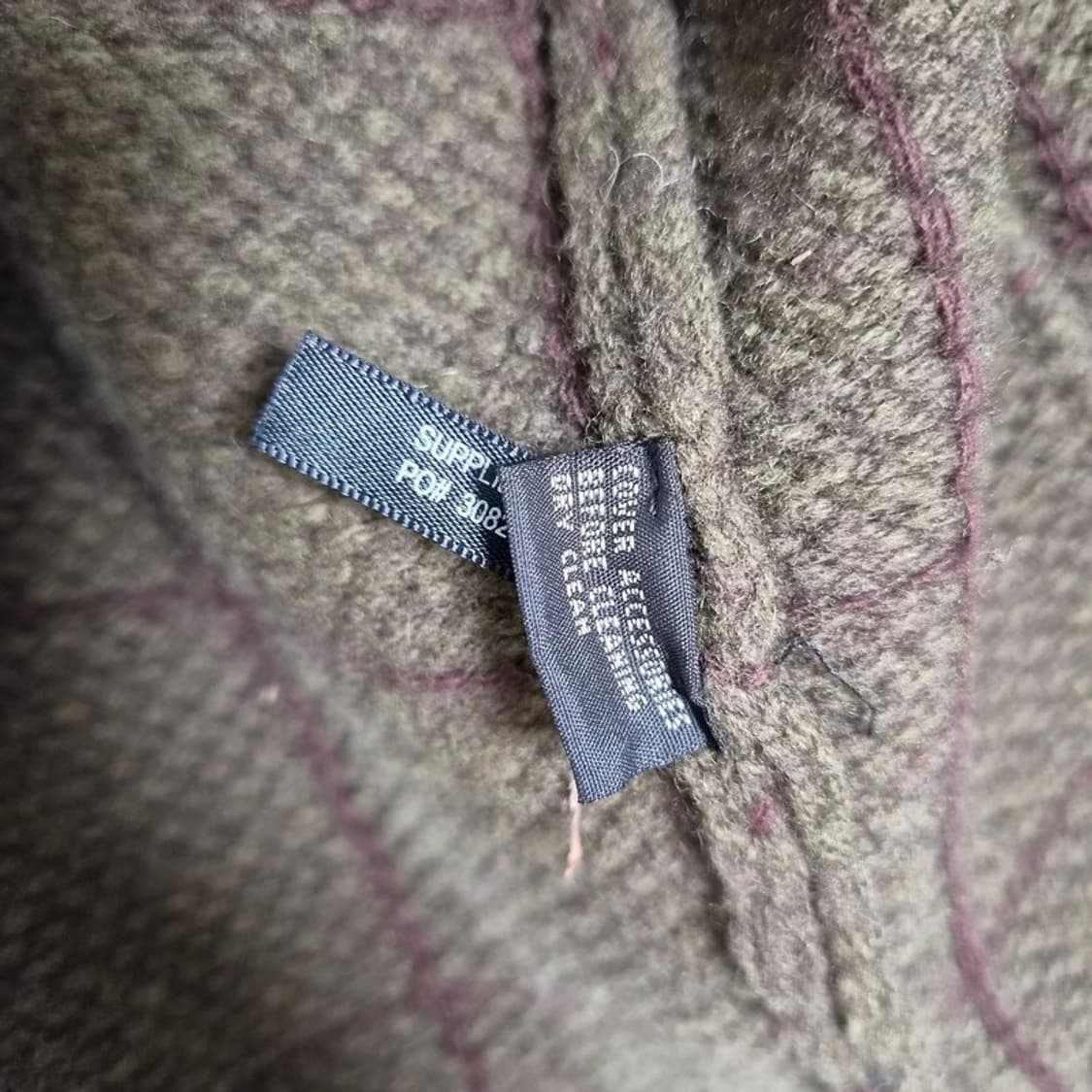 RRL Ralph Lauren 윈도우페인 체크 램스울 니트 베스트 M 상품이미지7