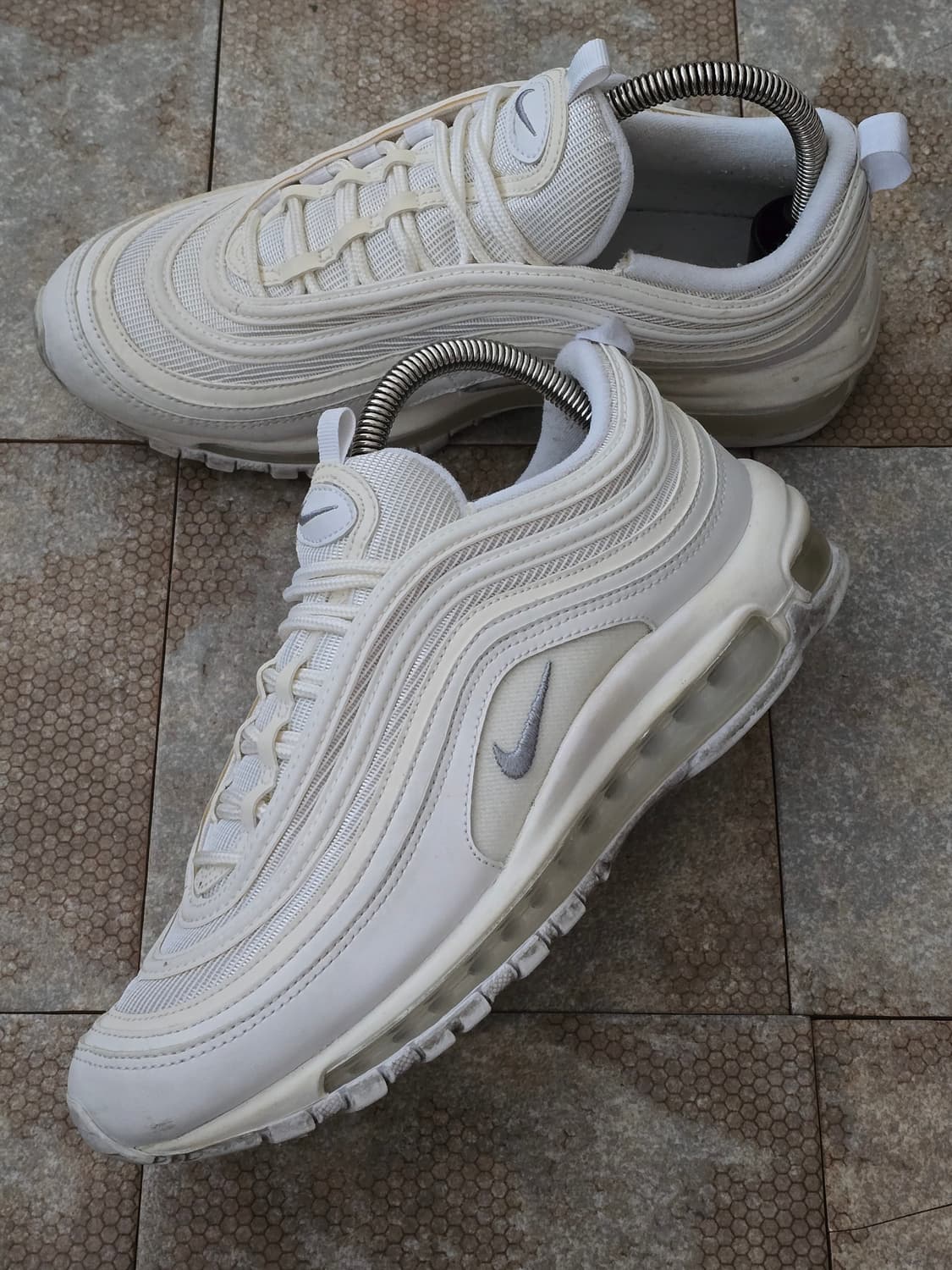 (260)나이키 에어맥스 97 트리플 화이트 상품이미지2