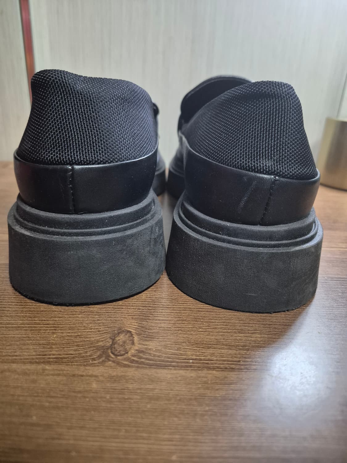 자라 남성 블랙 통굽 로퍼 43 상품이미지3