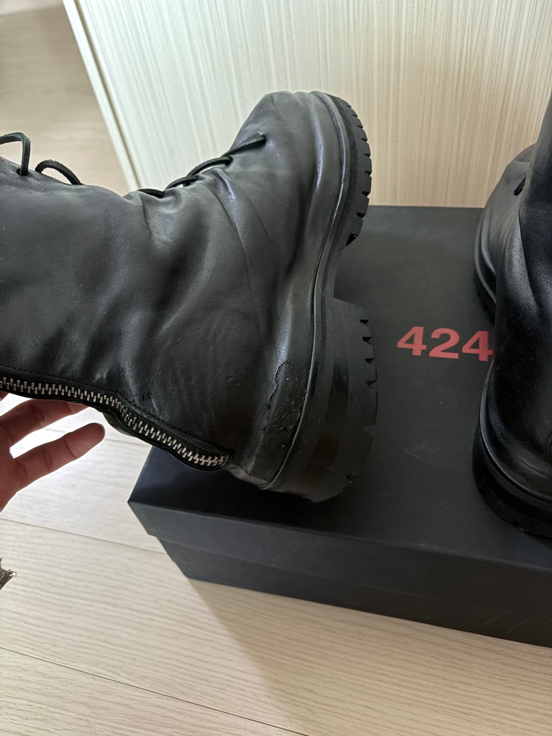 [44] 424 레이스드 업 마라톤 부츠 상품이미지5